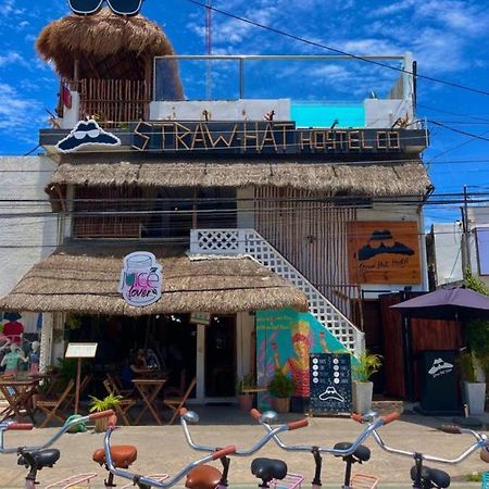 Straw Hat Hostel & Rooftop Bar Tulum Exterior foto
