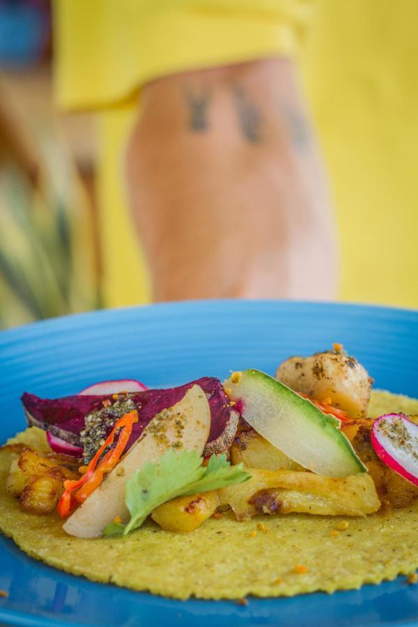 Straw Hat Hostel & Rooftop Bar Tulum Exterior foto